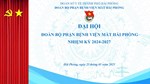 Đại hội Đoàn bộ phận Bệnh viện Mắt Hải Phòng nhiệm kỳ 2024 - 2027: Khát vọng, Trí tuệ, Đổi mới và Phát triển